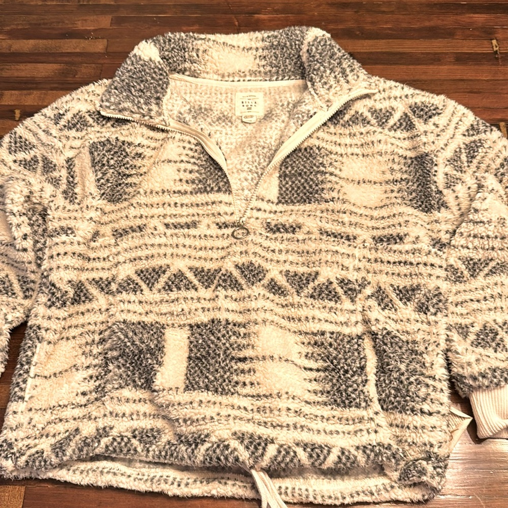 Aztec Billabong Sherpa soft Pullover